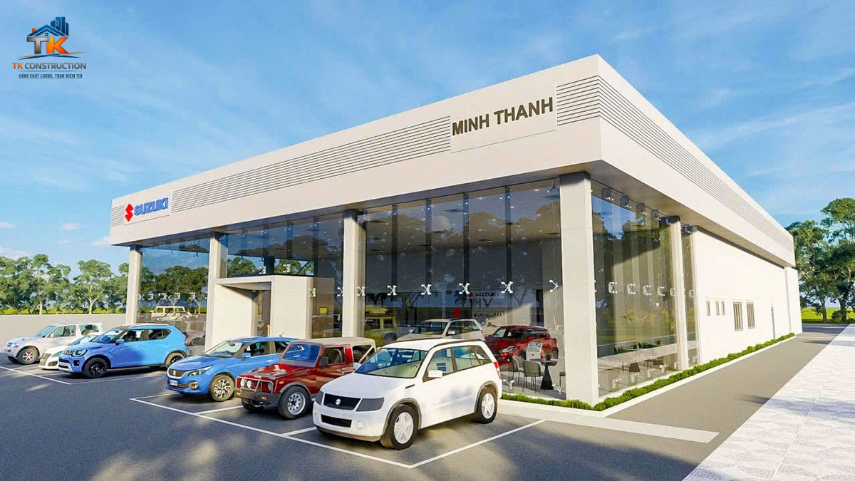 Nhà xưởng kết cấu thép tiền chế