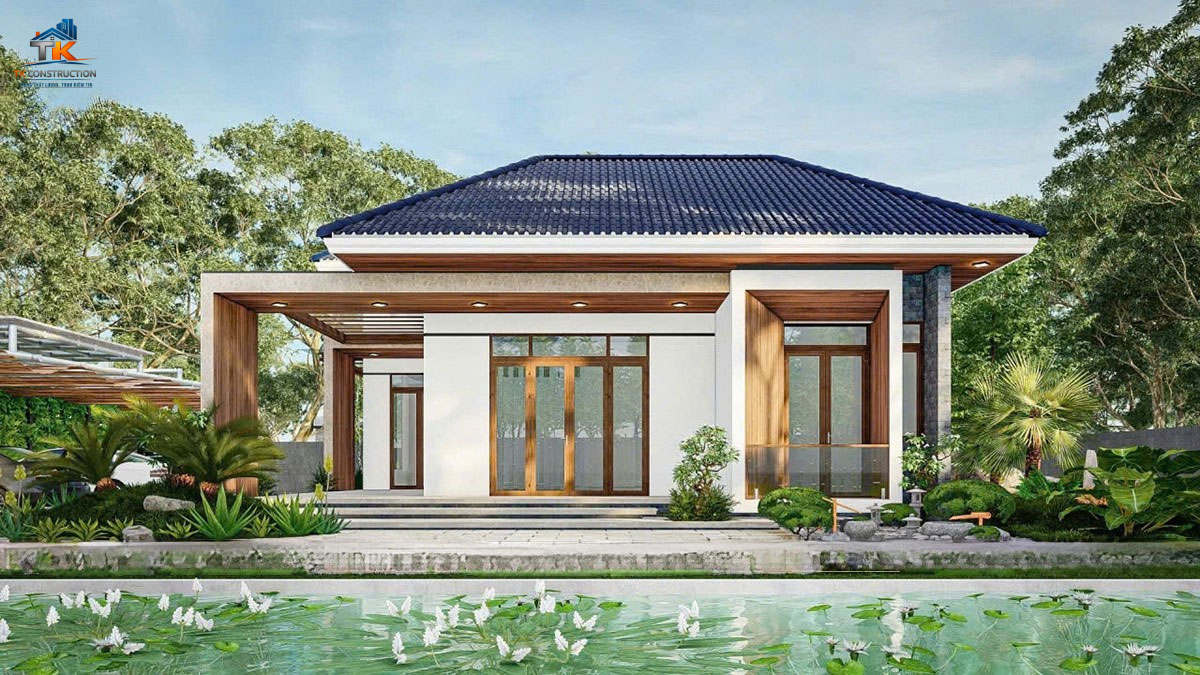 Biệt thự nhiệt đới 2 tầng