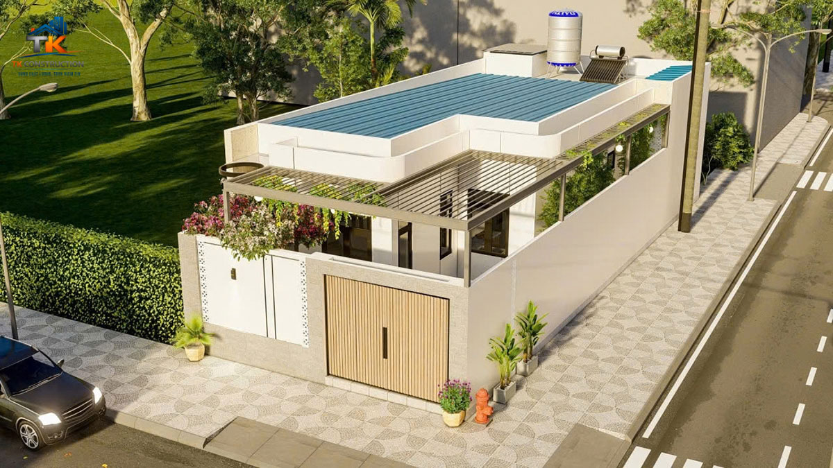 Biệt thự vườn 2 tầng hiện đại